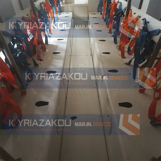 SAFETY BELTS FOR LIFEBOATS